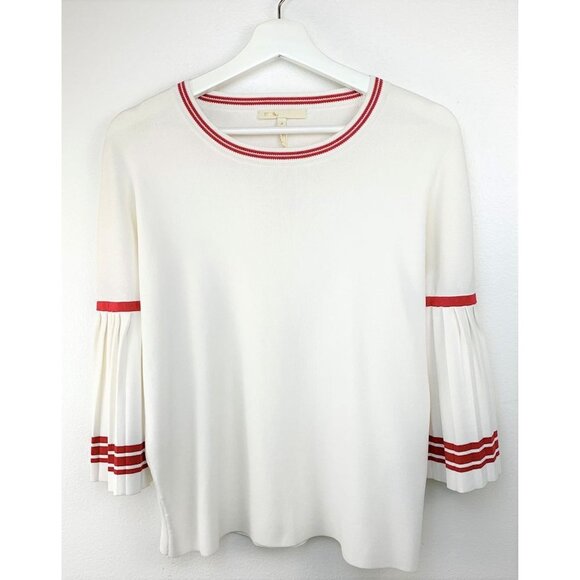 NWT Maje Monica sweater In White Size 3 (L) - Picture 5 of 13